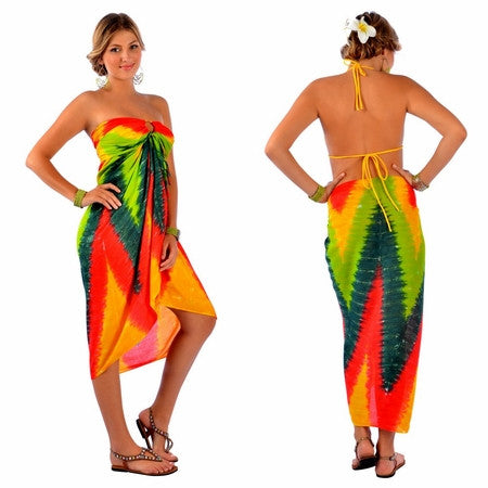 1World Sarong Chevron Tie Dye