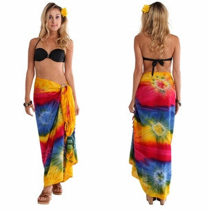 1World Sarong Tie Dye Rainbow