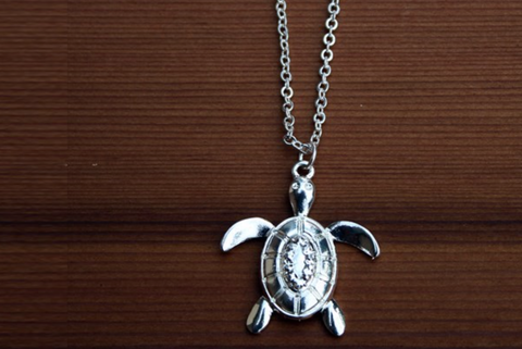 Charming Shark Sea Turtle Necklace # 10