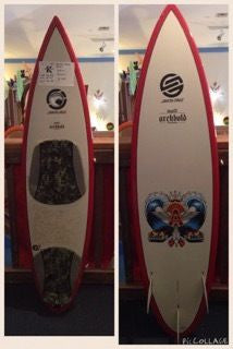 Santa Cruz 6'1" Pintail Surfboard
