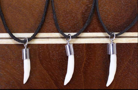 Charming Shark Gator Tooth Necklace