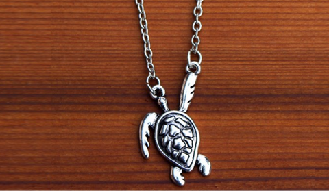 Charming Shark Sea Turtle Necklace #8