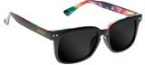 Glassy Lox Black/Tie-Dye Sunglasses