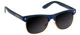 Glassy Shredder Navy/Orange Sunglasses
