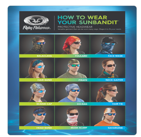 Flying Fisherman SunBandit Protective Headwear