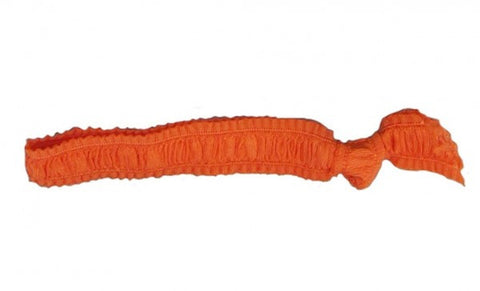 Simbi Bracelet / Hair Tie Ruffle Orange